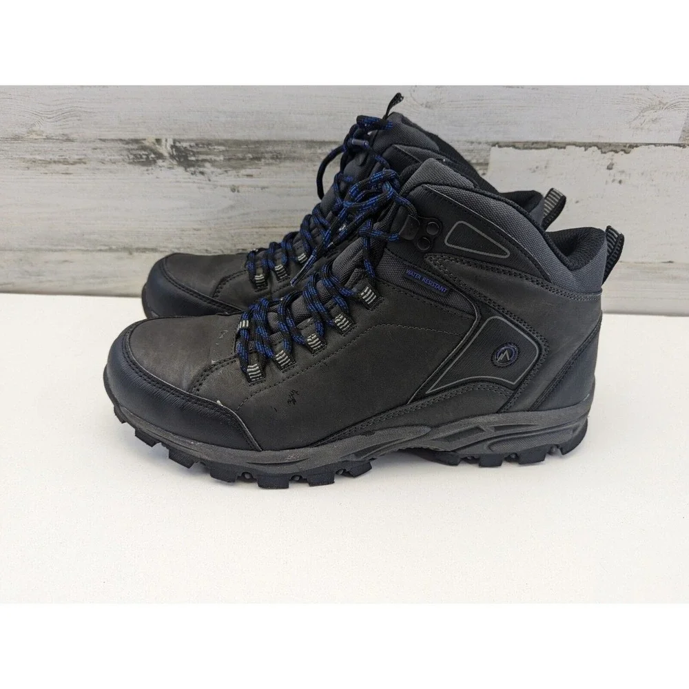Nevados Glacier Hiking Boots Gray Mens Size 13M Water Resistant Trail Shoes
